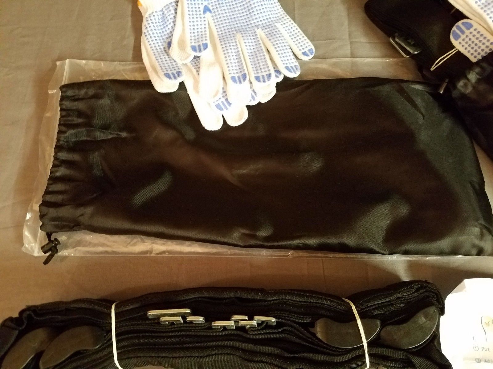 2 SETS - HEAVY DUTY SHOULDER HARNESS LIFTING MOVING STRAPS 2 PERSON MOVERS