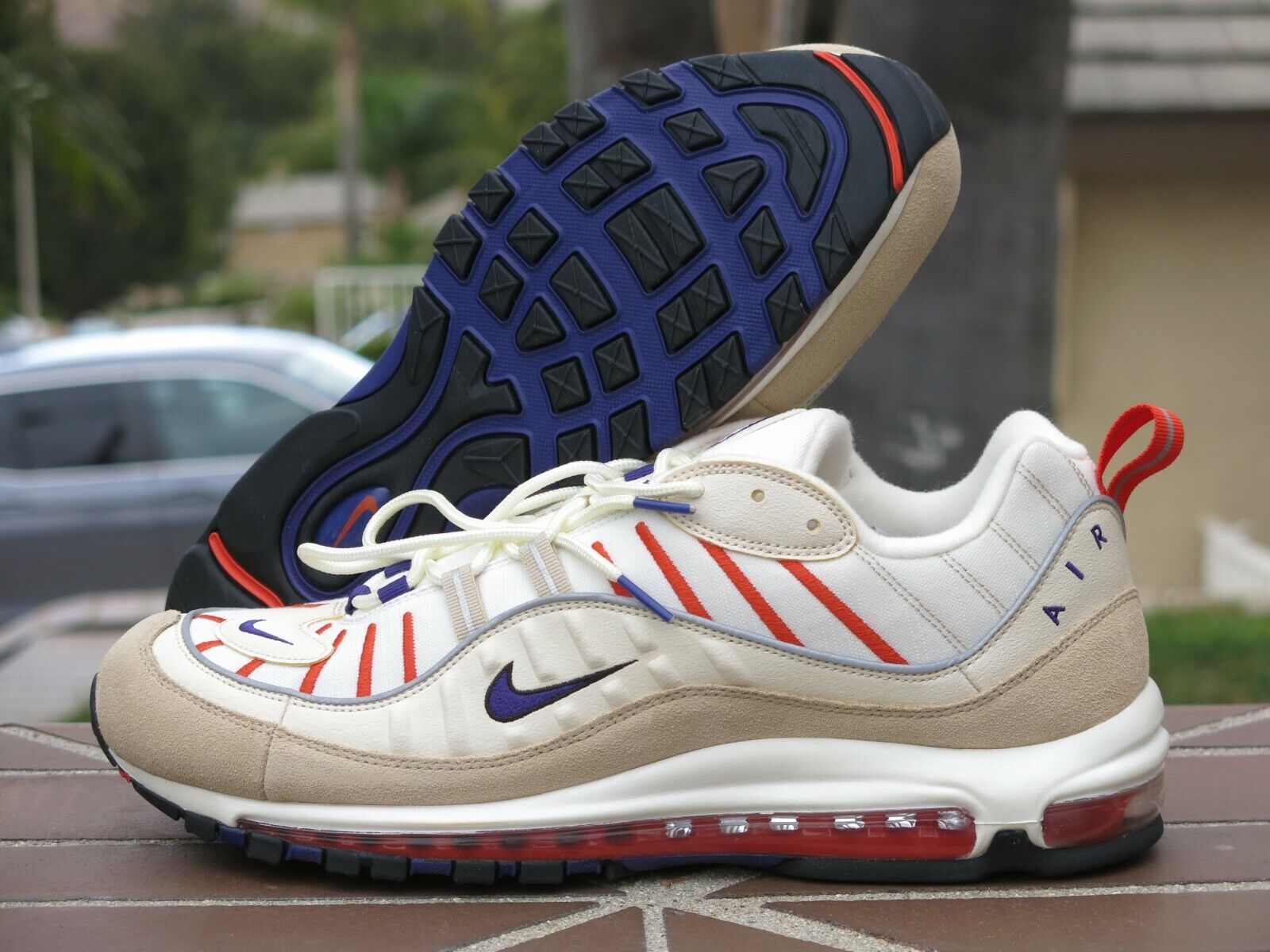 Nike Air Max 98 Men's Athletic Sneakers 640744-108 | eBay Nike Air Max 98 Men's Athletic Sneakers 640744-108 | eBay