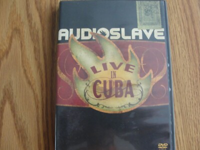 Audioslave Live in Cuba (DVD, 2005) COMPLETE BONUS CD Sessions@AOL Music Cornell