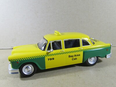 en-taxi 17冊 871R Altaya China Checker Taxi 799 Bay Area Cab 1980 San