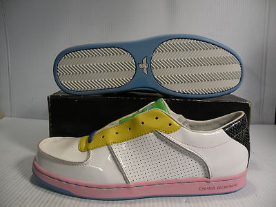 Creative Recreation AL Capone Low Athletic Shoes Mens white/yellow Size 8 new