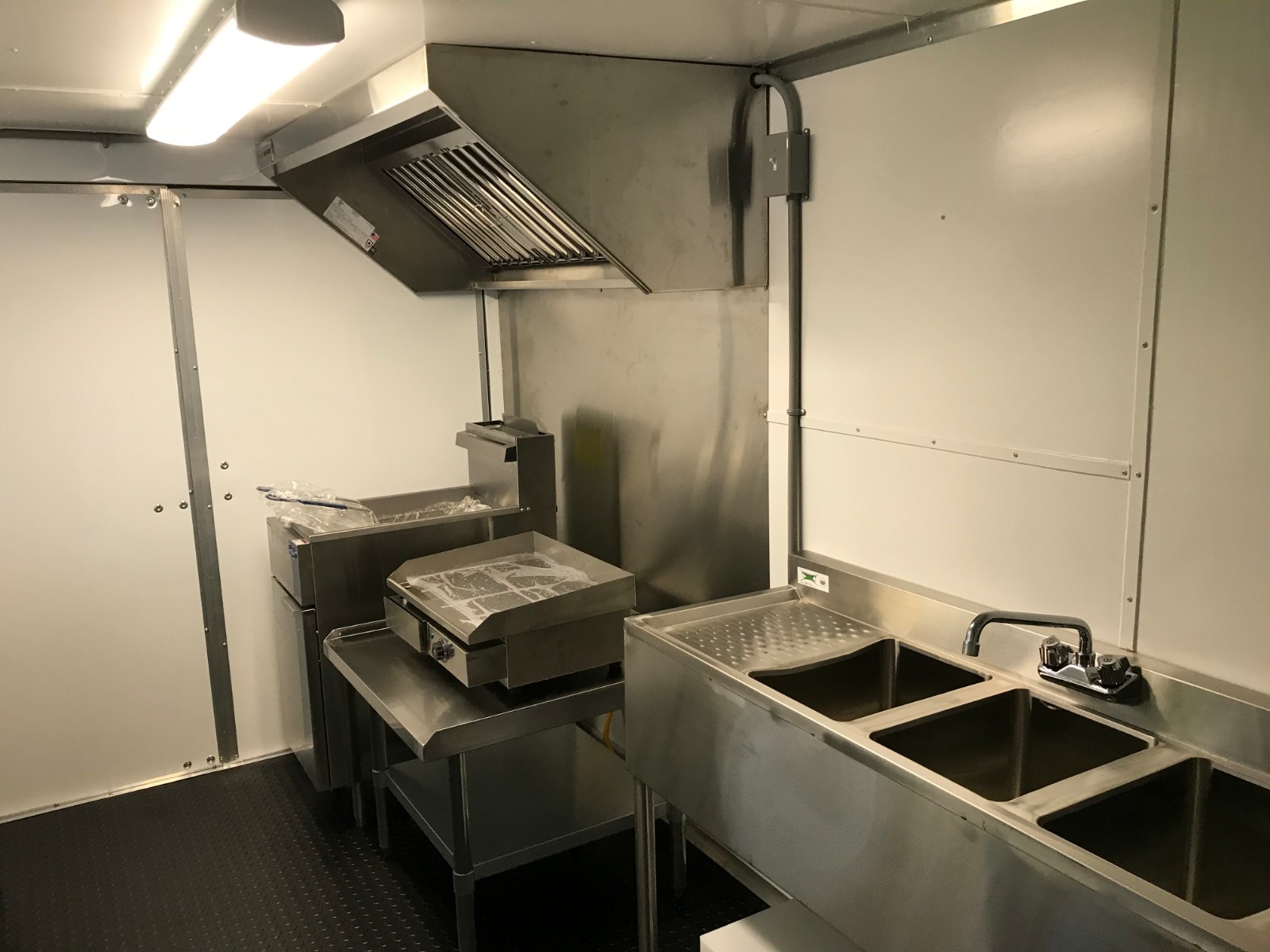 NEW 7 X 12 SA Food Trailer with equipment near Atlanta ready NOW