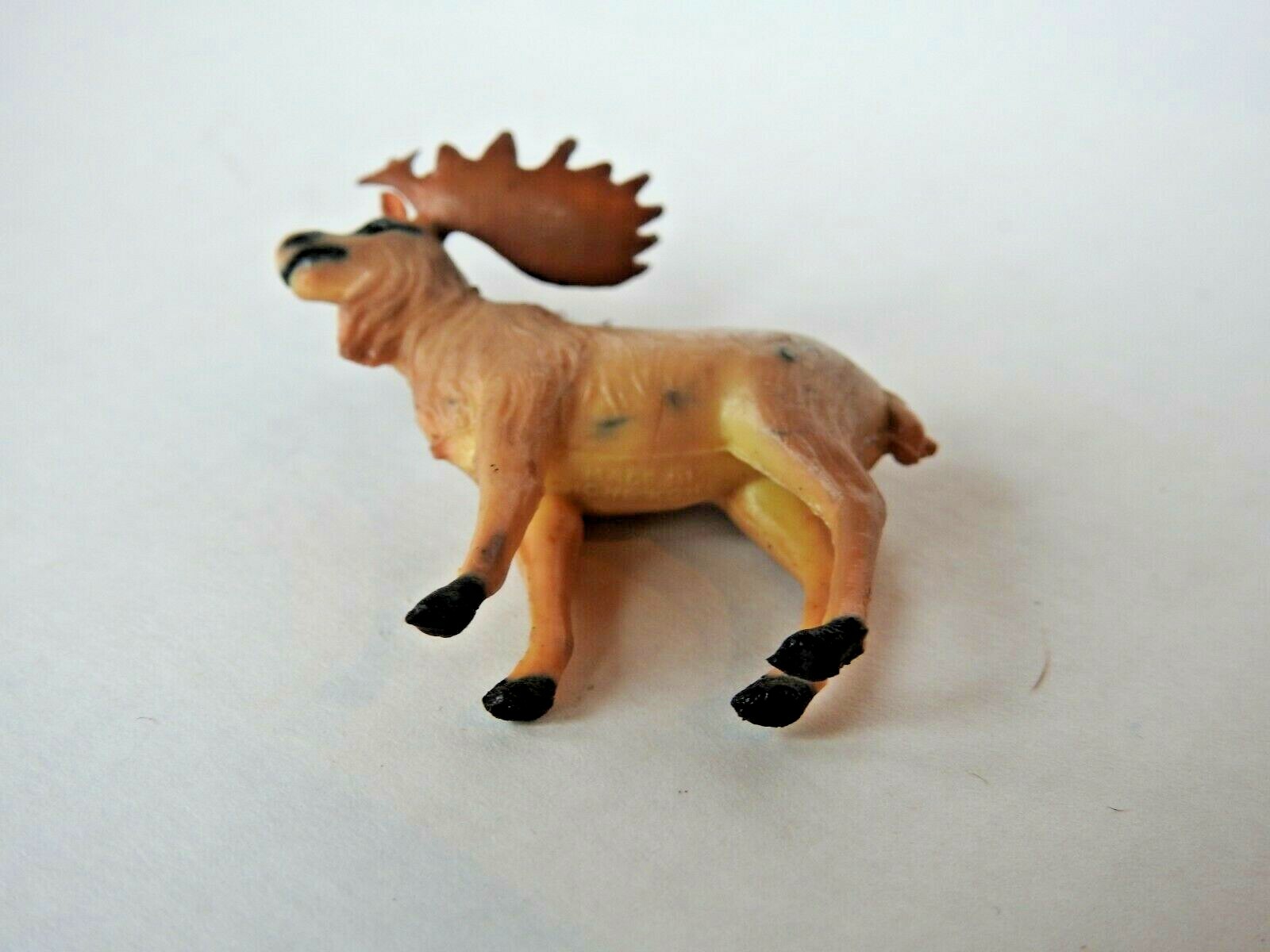 MOOSE - Vintage 1960'S Louis Marx CO Plastic ANIMAL KINGDOM, In Box