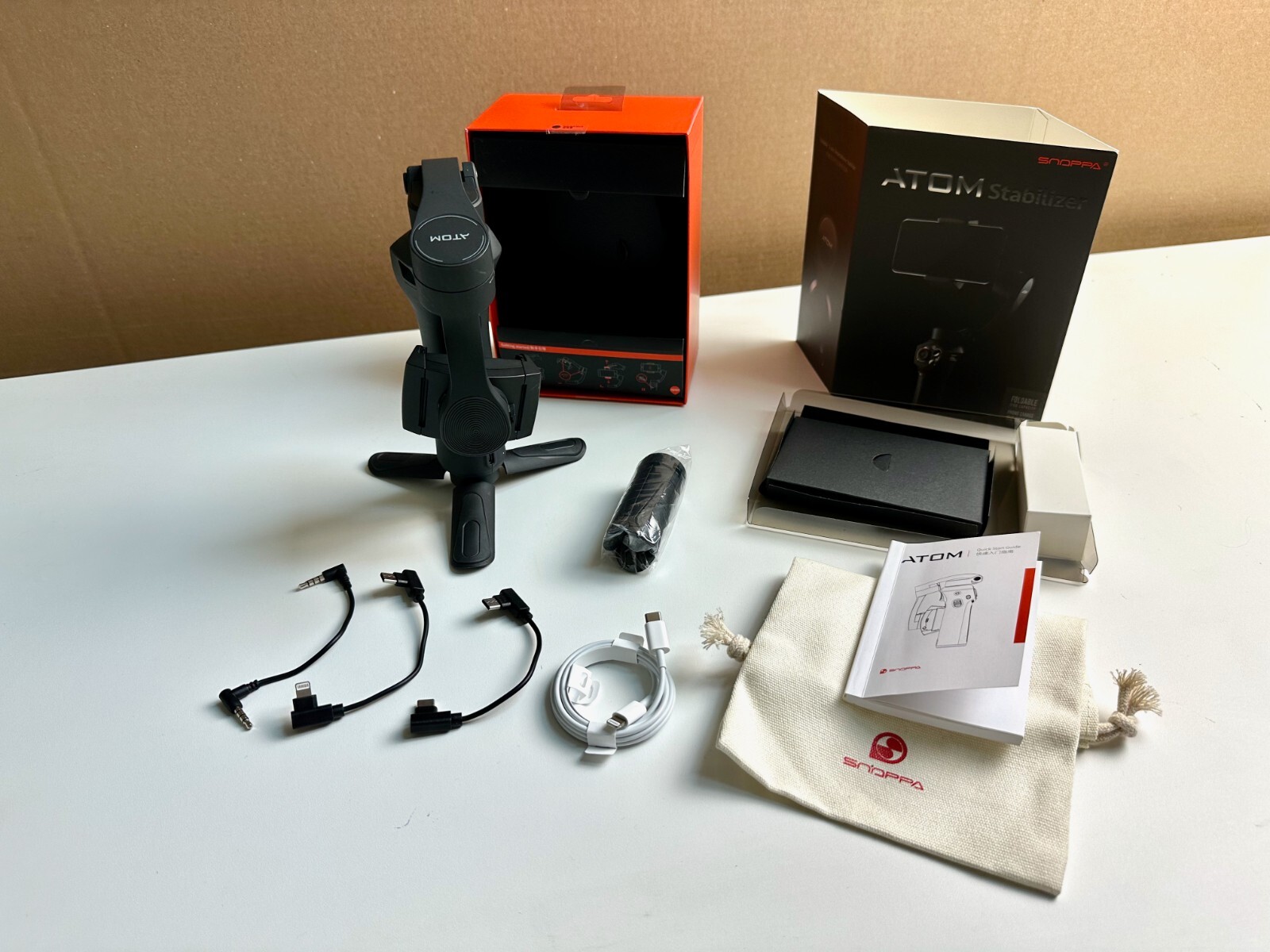 スマホアクセサリー SNOPPA ATOM Stabilizer Amazon.co.jp: SNOPPA ATOM ジンバル iphone スタビライザー 3