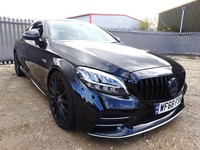 2018 68 REG MERCEDES BENZ AMG C CLASS C43 4MATIC AUTO DAMAGED REPAIRABLE SALVAGE