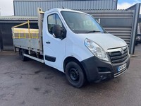 2018 Vauxhall Movano 2.3 Movano L3H1 R3500 CDTi Bi-T Dropside Diesel Manual