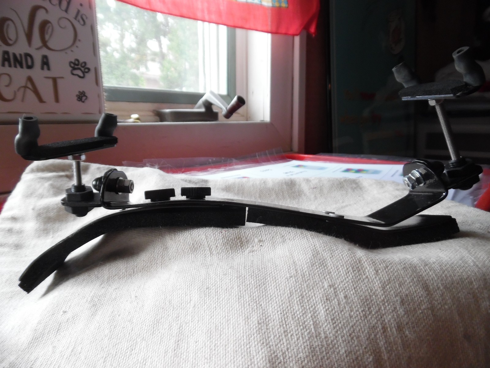 Bonmusica Germany Flexible Adjustable Violin Shoulder Rest 4/4 great condition