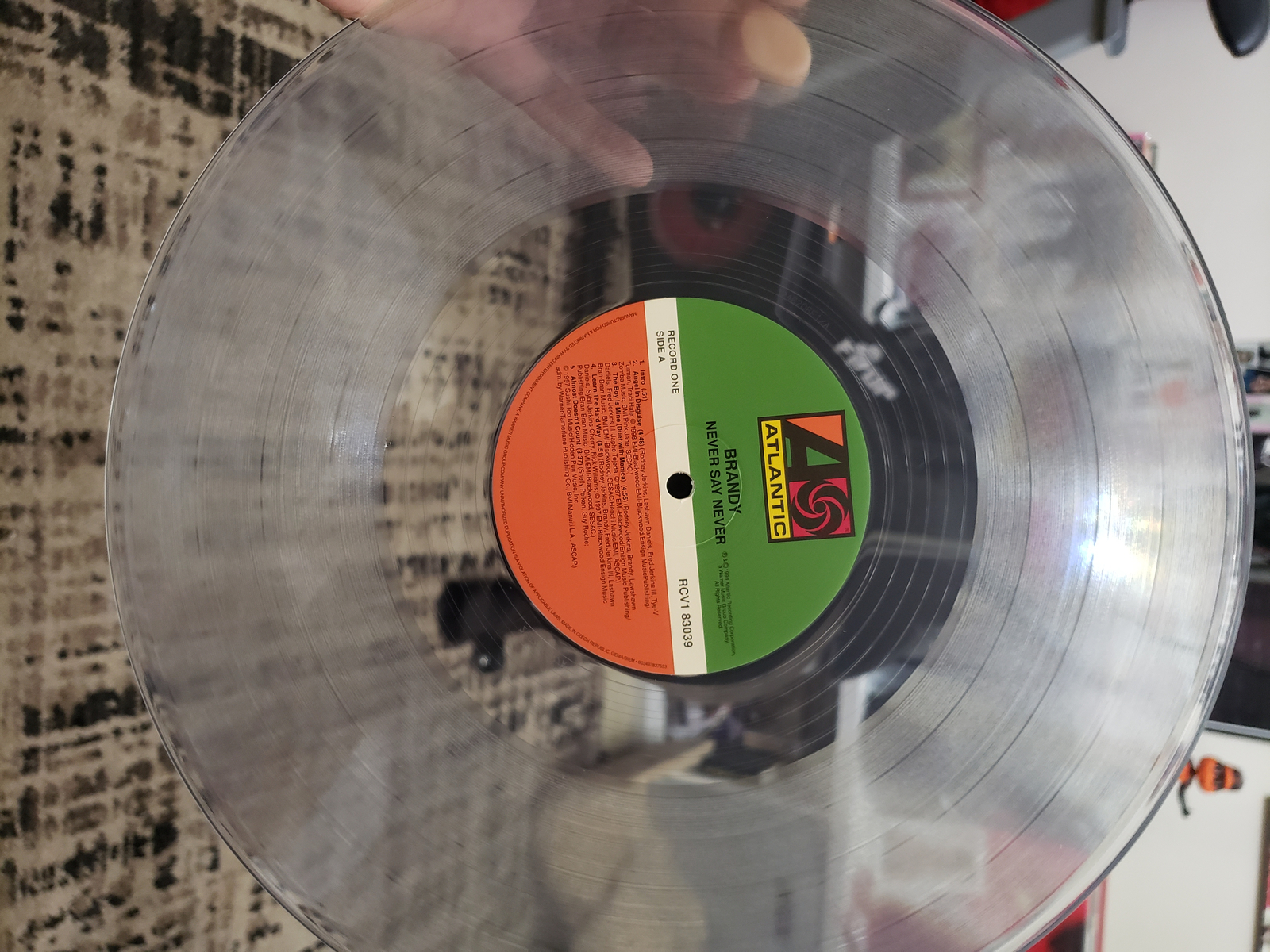 Brandy Never Say Never (Vinyl) 12