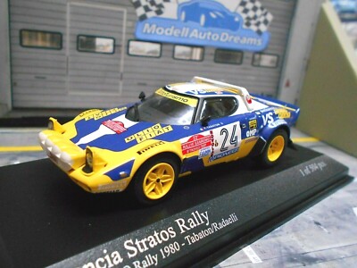 LANCIA Stratos HF Rallye San Remo 1980 24 Tabaton olio Grifone 1:43