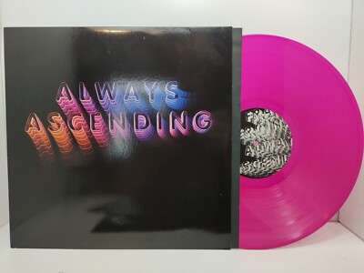 FRANZ FERDINAND Always Ascending Pink Marble Vinyl LP Poster Insert EX