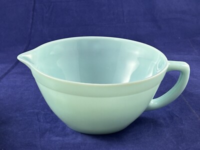 Fire-King TURQUOISE Batter Bowl, very good condition, hard to find