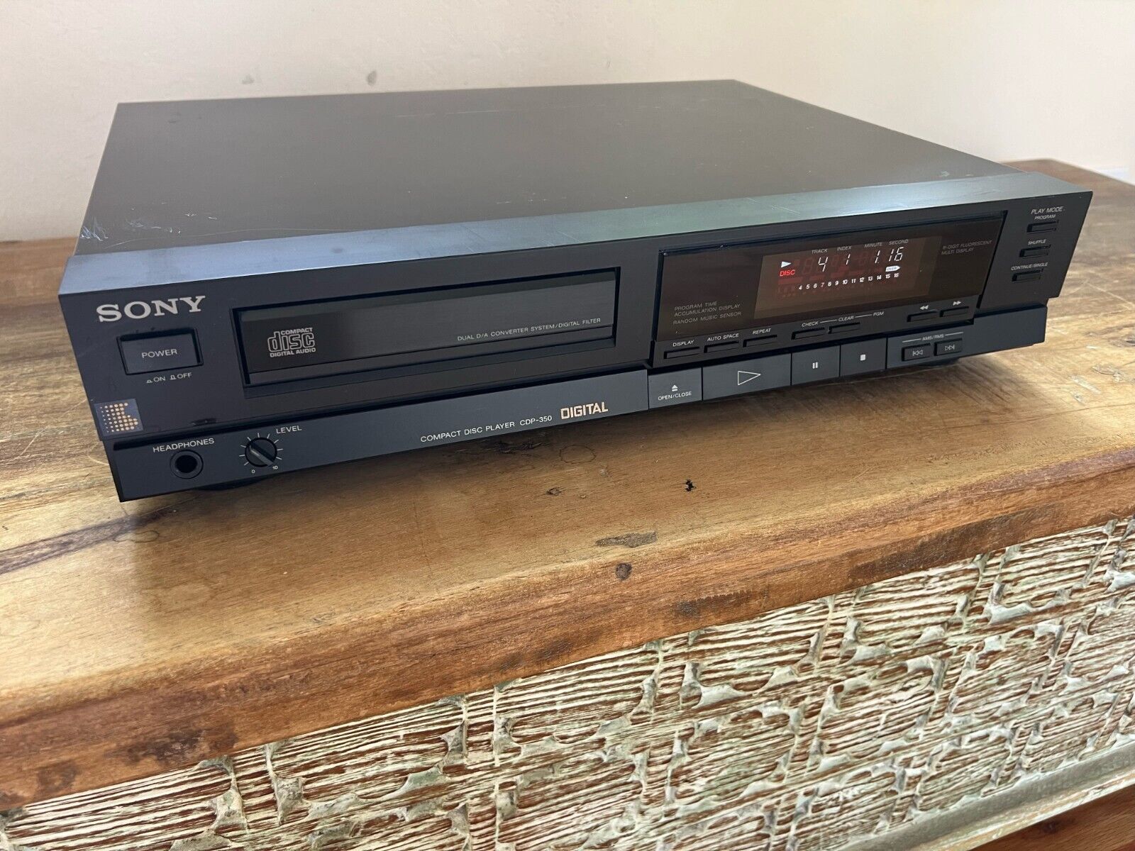 Vintage Sony CDP-350 Compact Disc Player | eBay Vintage Sony CDP-350 Compact Disc Player | eBay