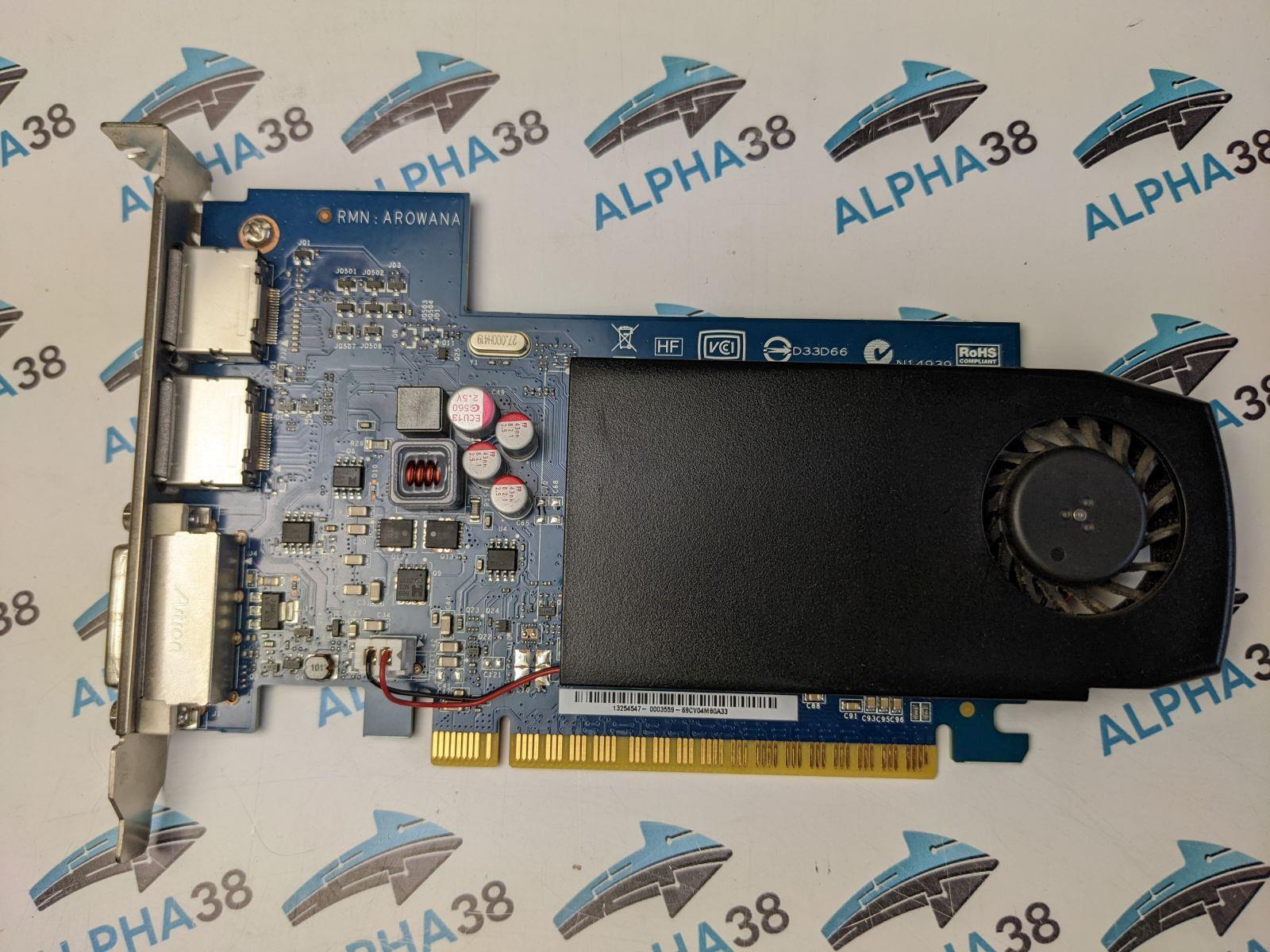 Nvidia Geforce GT 630 DDR3 PCIe Graphics Card 702084-001 Nvidia Geforce GT 630 DDR3 PCIe Graphics Card 702084-001
