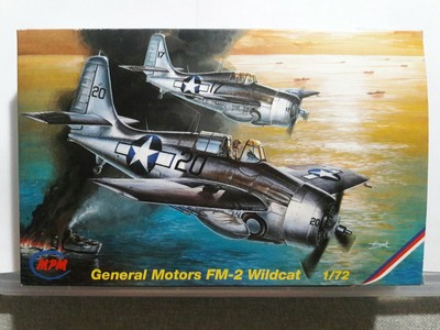 MPM Limited Edition1/72 Scale General Motors FM-2 Wildcat 72049
