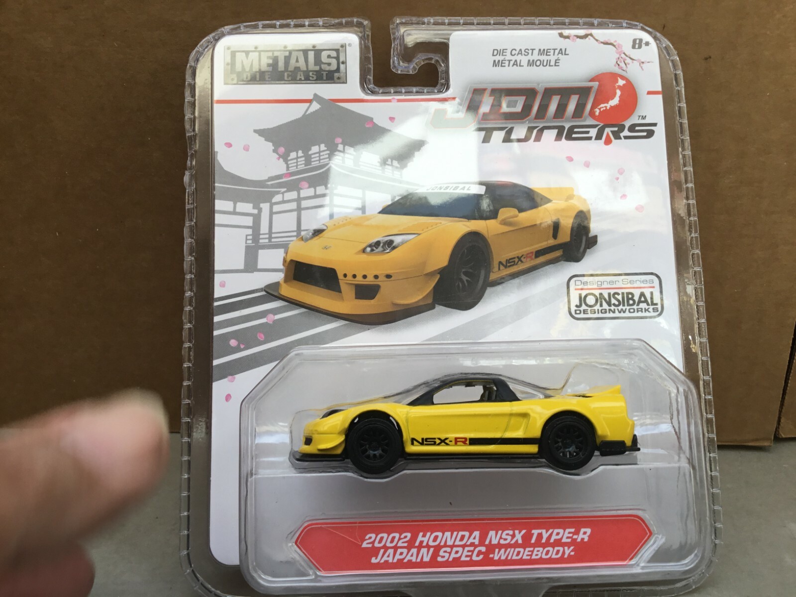 JDM TUNERS NSX-R 改 JDM Tuners 2002 Honda NSX Type-R Japan Spec Red 1:24 Scale