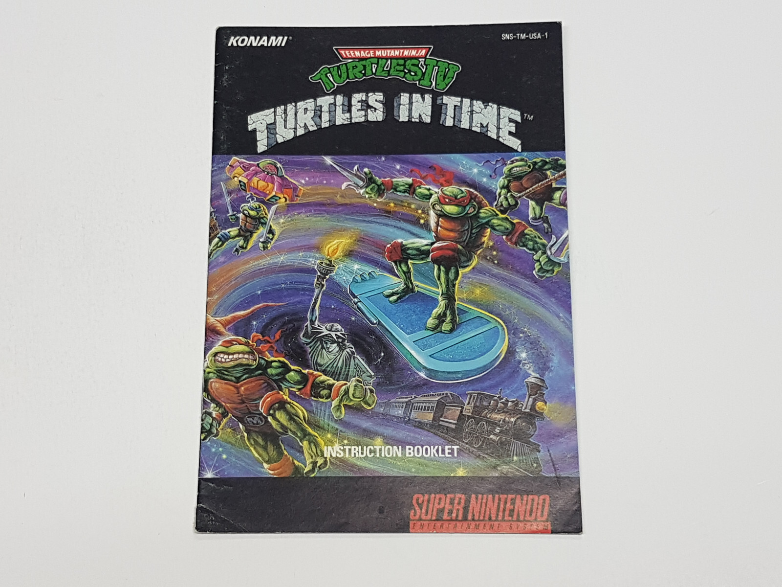 Turtles IV TMNT【中古・SNES北米版】 Teenage Mutant Ninja Turtles IV Turtles in Time Prices Super