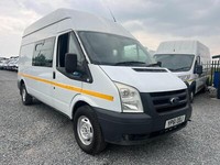 2011 FORD TRANSIT LWB WELFARE MESS High Roof Van TDCi 115ps DONE 80k NO VAT