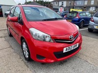 2012 Toyota Yaris 1.33 Dual VVT-i TR Hatchback 5dr Petrol Multidrive S Euro 5