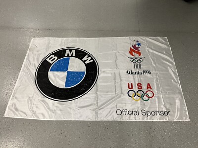 1996 Olympic Flag Atlanta USA BMW