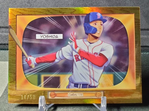 2024 Bowman Masataka Yoshida Chrome Anime Gold /50 SSP Case