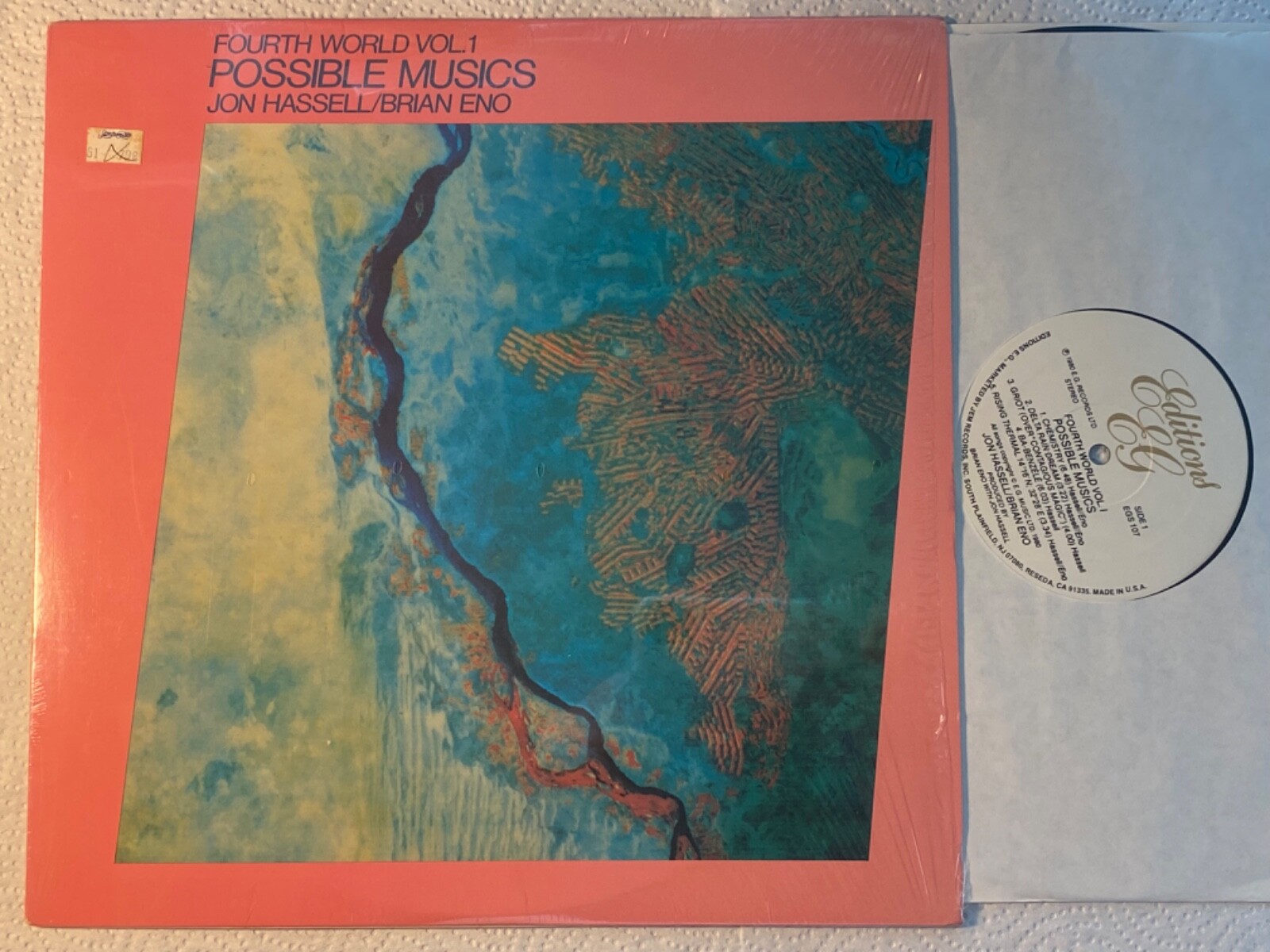 洋楽 Fourth World Vol. 1 - Possible Musics LP Fourth World Vol.1: Possible Musics / Remastered | Jon Hassell