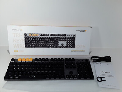 ProtoArc MECH K300 Bluetooth Wireless Tactile Mechanical Keyboard