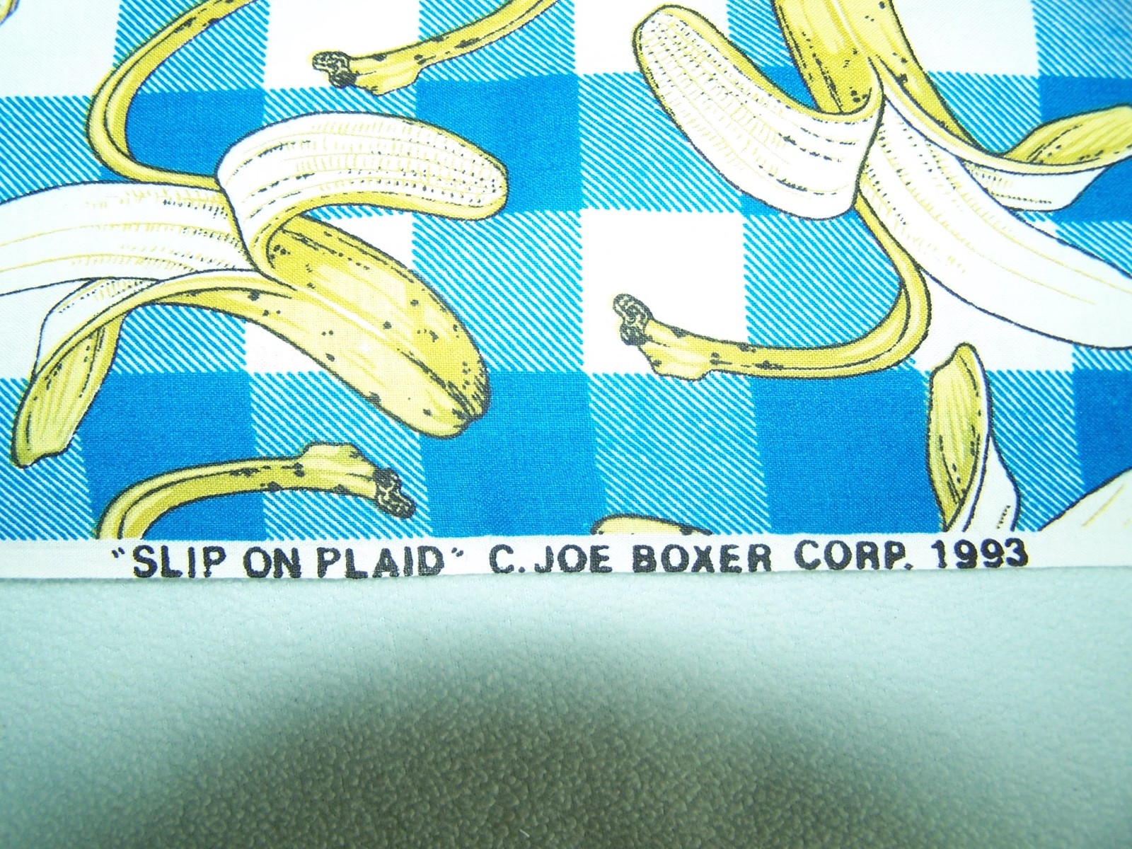Vintage C. Joe Boxer Fabric remnant, 