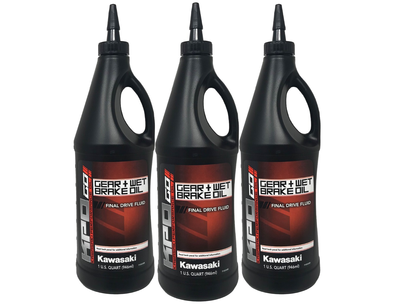 ⭐︎ Kawasaki Genuine OEM KPO Gear + Wet Brake Oil Quart K6103G