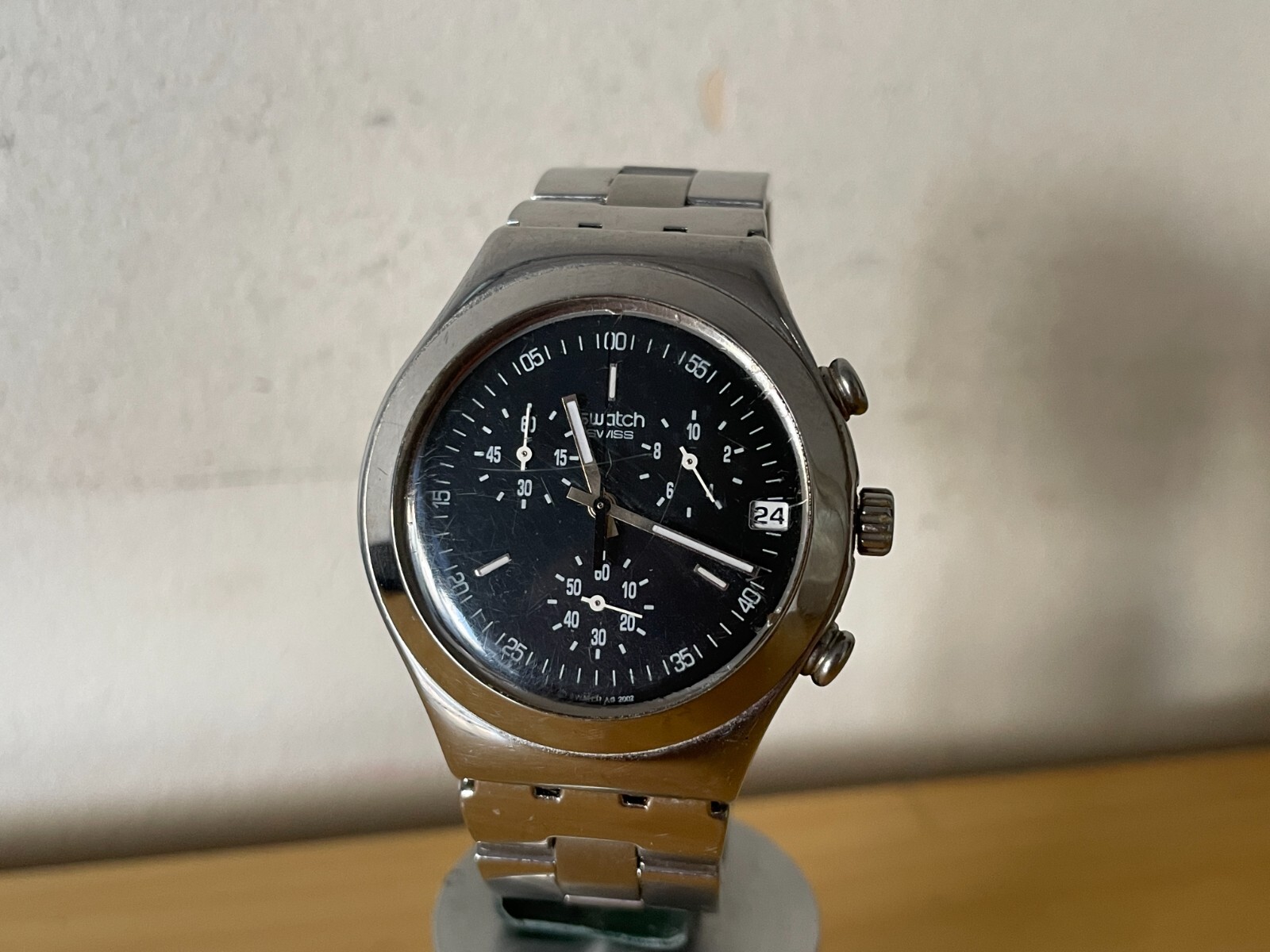 Swatch Irony Steel Watch Chronometer - 2002 - Swiss | eBay
