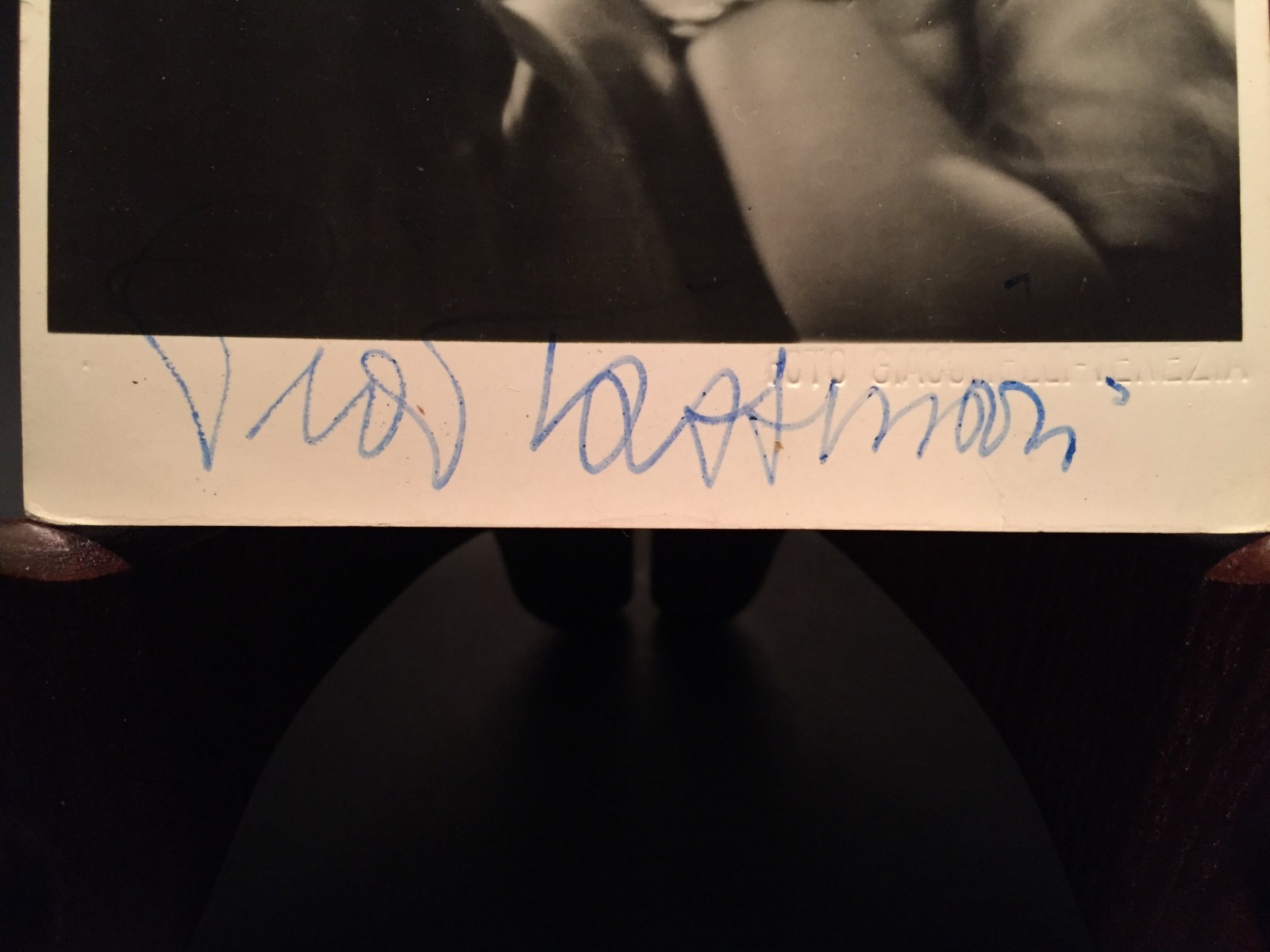 PIA TASSINARI OPERA SINGER ITALIAN SOPRANO SIGNED ORIGINAL GIACOMELLI VENICE