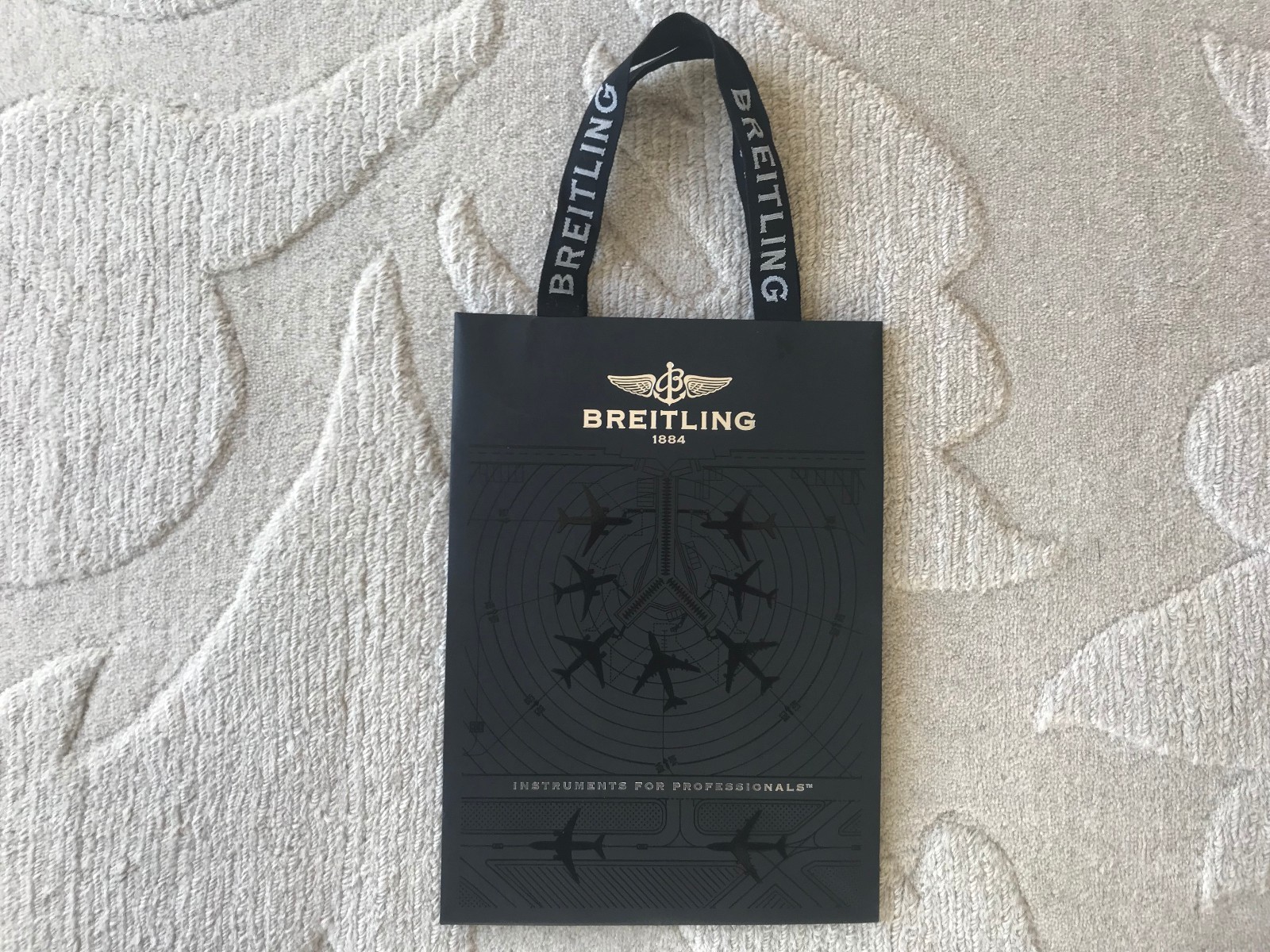 Breitling レザーケース ブラック AB014012/F554-218X Breitling Chronomat 41 Mens Watch