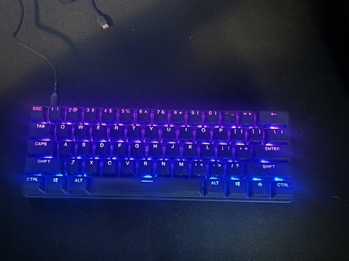 SteelSeries New Apex 9 Mini – HotSwap Optical Mini Keyboard – 60% Compact Design