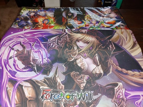 Force of will collection vingolf 3 ubers hundreds of R/SR Full arts play mats