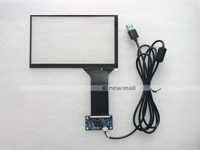 7'' inch USB Multi-point capacitive Touch Screen Digitizer For 16:9 TFT LCD Panel