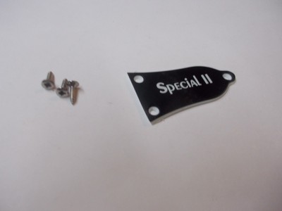Original Epiphone Special II electric Guitar Truss Rod Cover w/ screws