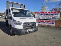 2022 ON 22 PLATE FORD TRANSIT 350 LEADER ECOBLUE TIPPER PICKUP 73K ULEZ FREE 