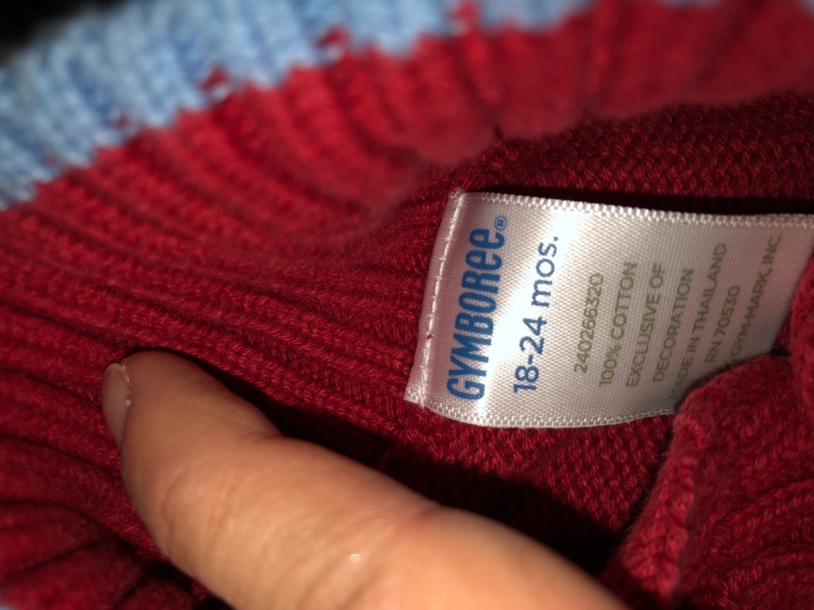 Baby Toddler boy Gymboree Football red football sweater 18-24 months