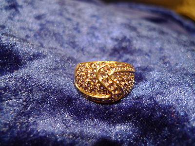 Belle Bague __ 925 Argent__Ornement Pierre Garniture__