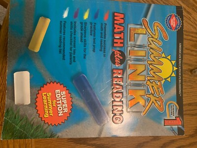 Summer Link Math Plus Reading Summer Before 1st Grade