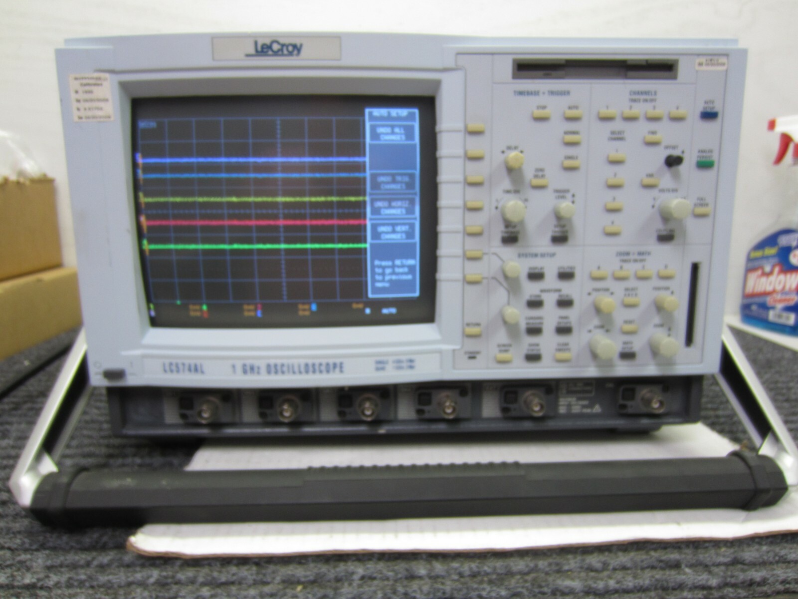 LeCroy LC574AL Digital 1 GHz 4 Channel Oscilloscope | eBay LeCroy LC574AL Digital 1 GHz 4 Channel Oscilloscope | eBay