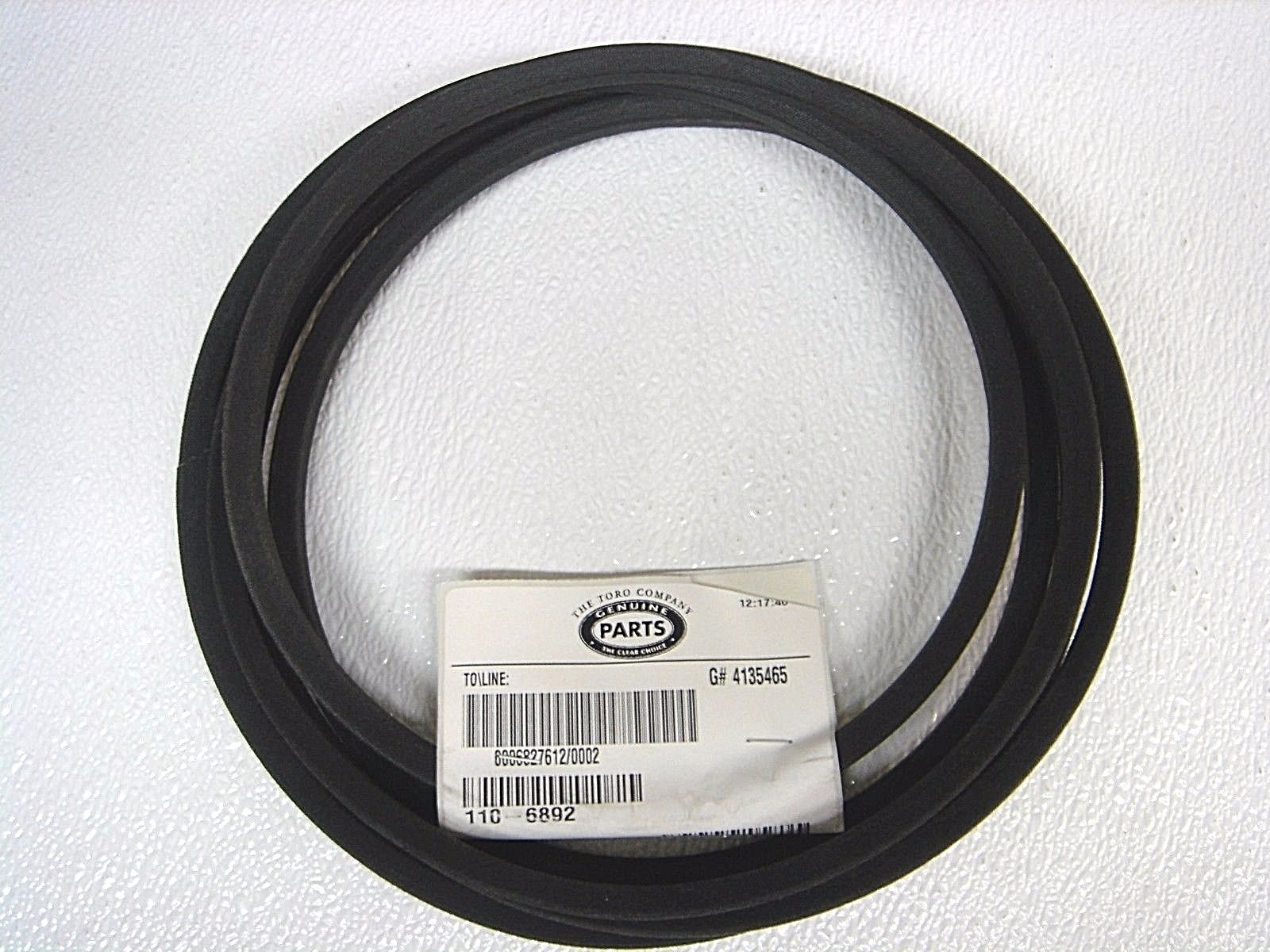 si-ya-toroです。 Toro OEM 110-6892 Mower Deck Drive Belt TimeCutter Z 5000 50