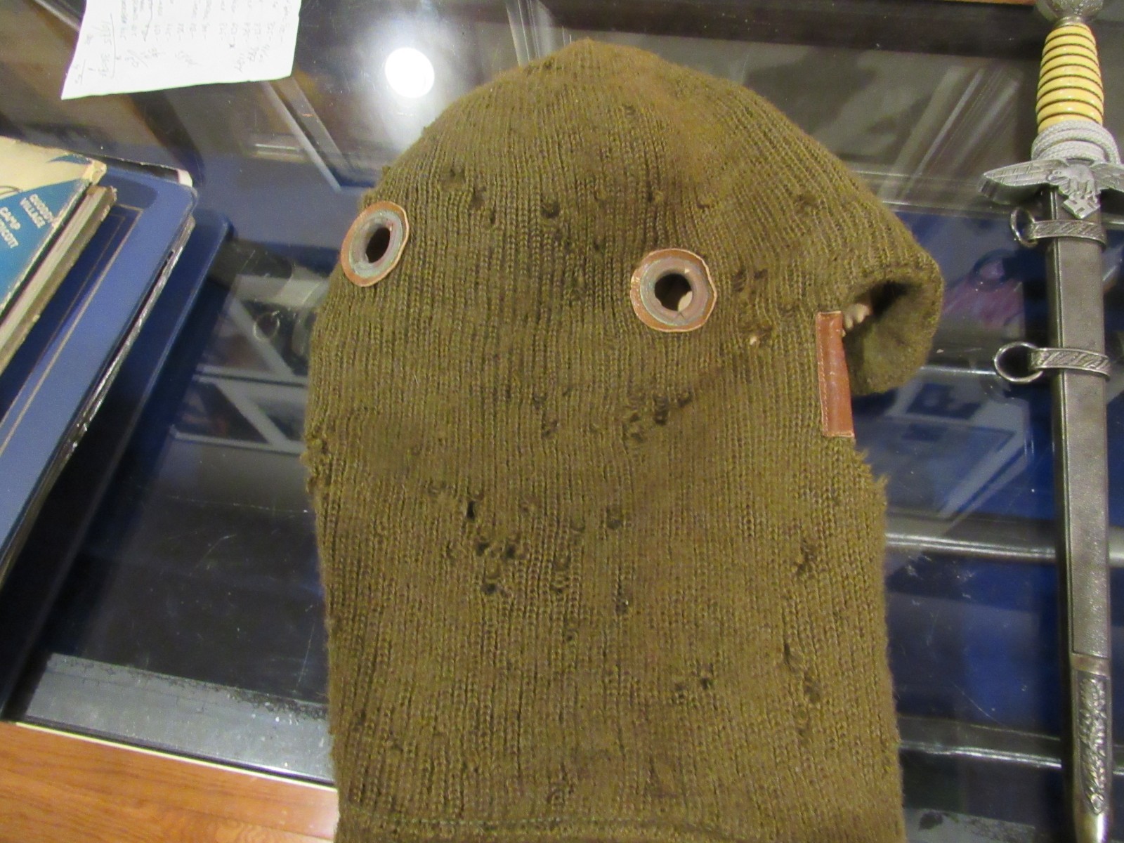 Ww 1 US Woolen Flight Helmet Makers Tag 1918