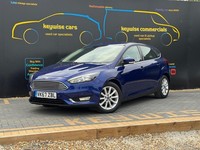 2017 Ford Focus 1.0T EcoBoost Titanium Euro 6 (s/s) 5dr HATCHBACK Petrol Manual