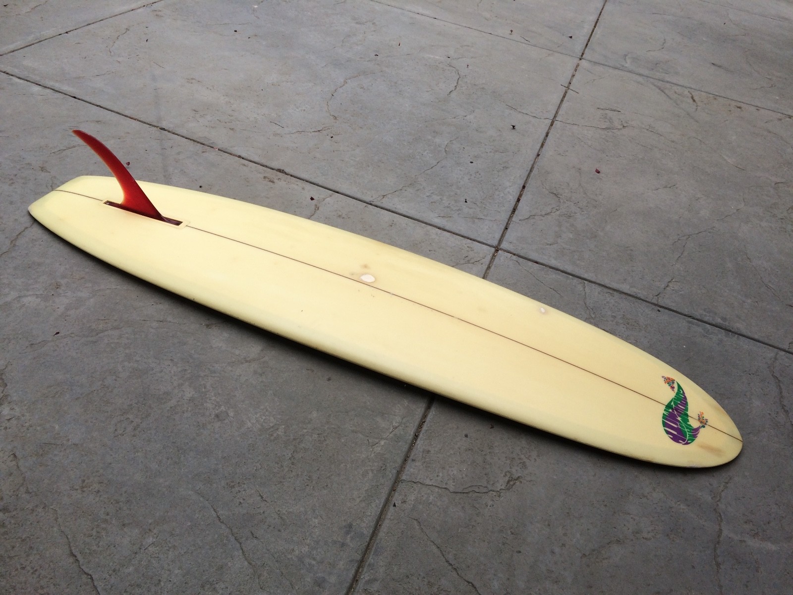 Skip Frye Gordon and Smith G&S vintage surfboard single WAVEset Fin 1968-1969