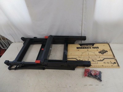 Black+Decker Workmate (Klemmtisch und freistehende Werkbank in einem, Stahlkon)