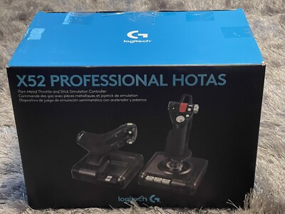 Logitech G X52 Professional HOTAS Throttle and Stick Simulation Controller