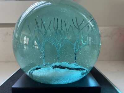 Winter eve landscape Snow Globe by CoolSnowGlobes - All Year Snowstorm Décor NIB