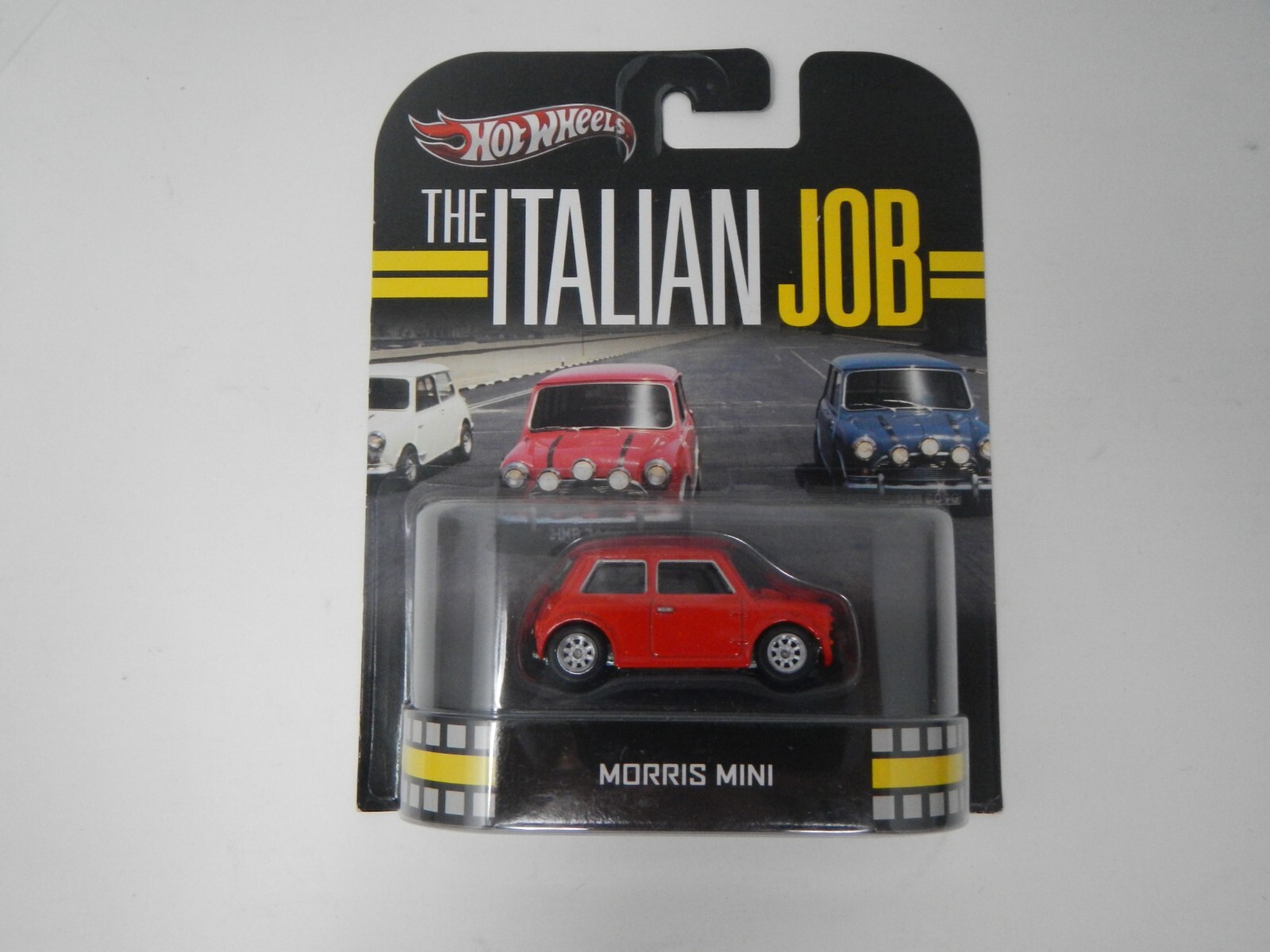 ホットウィール　モーリス ミニの赤青2台セット（The Italian Job） Hot Wheels The Italian Job Morris Mini Red | eBay