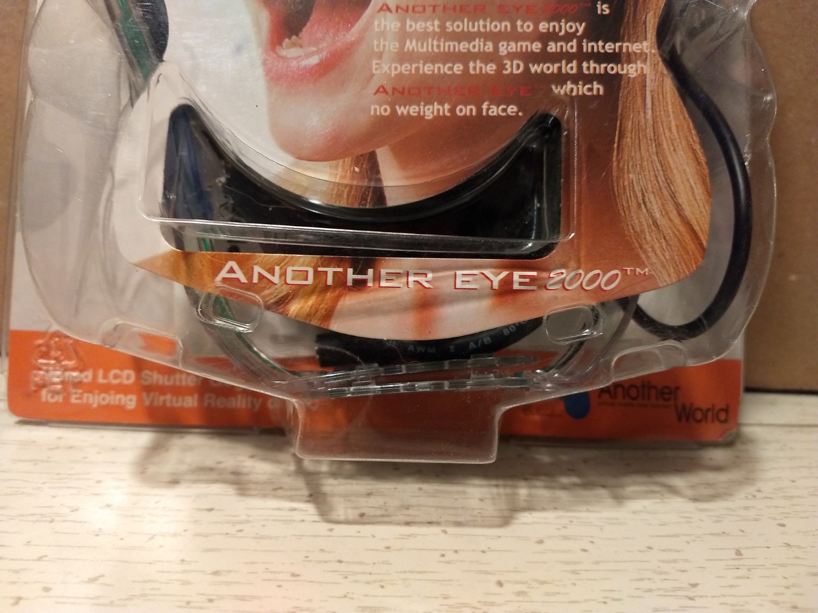 Another Eye 2000 Another World CRT Gaming Goggles Glasses NIP