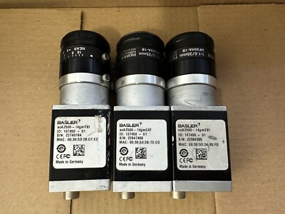 [1 PC/SET] BASLER acA2500-14gm GVI Fujinon HF35HA-1B 1:1.6/35mm Lens